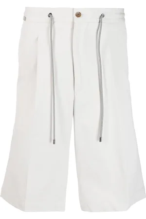 corneliani Drawstring-waist chino shorts