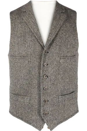 Ralph Lauren Herringbone V-neck waistcoat