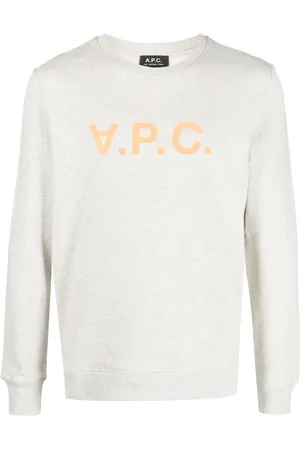 A.P.C. Logo-print crew-neck sweatshirt