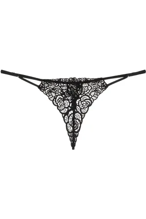 FLEUR DU MAL Fleur guipure V-string