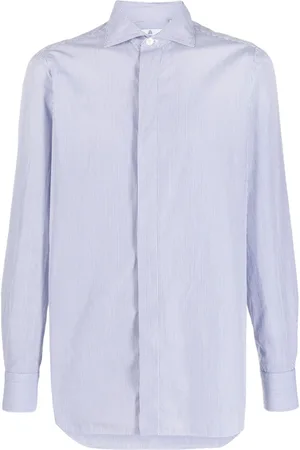 Finamore Long-sleeve cotton shirt