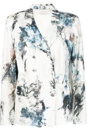 Saiid Kobeisy Sequin-embellished double-breasted blazer