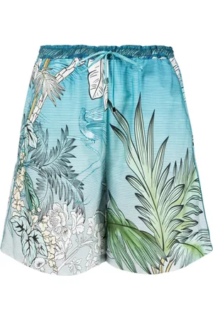 F.R.S For Restless Sleepers Ombré-effect cotton shorts