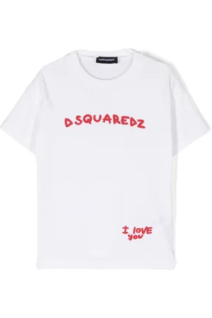 Dsquared2 Embroidered-logo cotton T-shirt