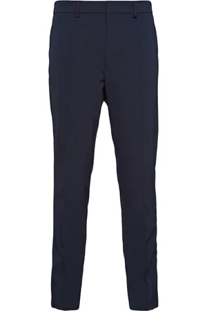 Prada Triangle-logo tailored trousers