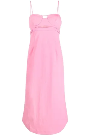 Simkhai Cut-out bustier midi dress