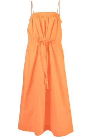 Ganni Kobieta Sukienki Dzienne - Orange