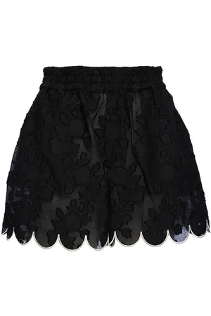 La DoubleJ Floral jacquard shorts