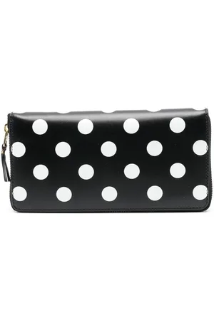 Comme des Garçons Polka-dot continental wallet