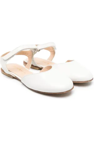 ANDREA MONTELPARE Touch-strap ballerina shoes
