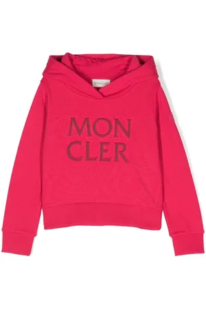 Moncler Embossed-logo cotton hoodie