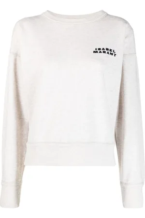 Isabel Marant Shad logo-embroidered sweatshirt