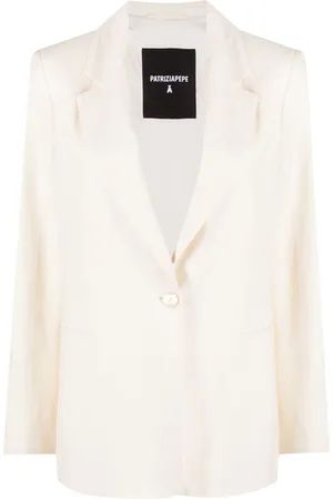 Patrizia Pepe Single-breasted long-sleeve blazer