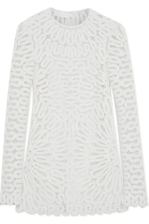 Simkhai Mccall cage crochet mini dress