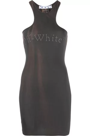 OFF-WHITE Kobieta Sukienki Dzienne - Grey