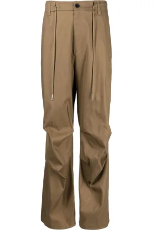 SONGZIO Drawstring straight-leg trousers