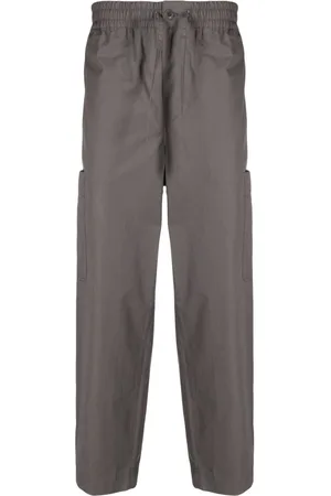 Kenzo Logo-patch straight-leg trousers