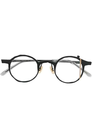 MASAHIROMARUYAMA Strap-detail round glasses