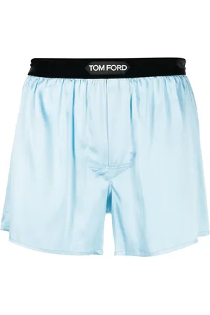 Tom Ford Logo-waist silk boxers