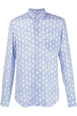 PENINSULA SWIMWEAR All-over graphic-print shirt
