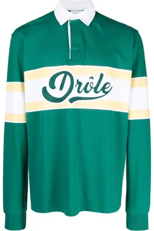 Drôle de Monsieur Logo-print polo shirt