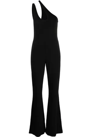 Pinko Cut-out flared-leg jumpsuit