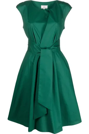 Woolrich Tie-waist midi dress