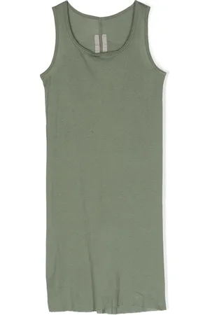 Rick Owens Long cotton tank top