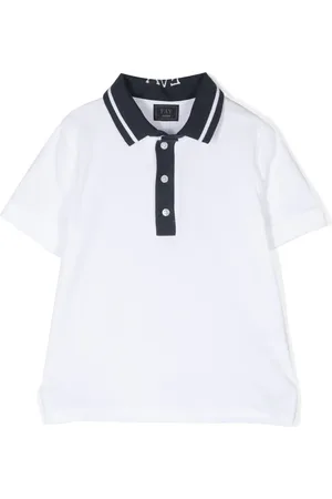 FAY Two-tone polo shirt