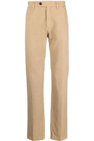 MASSIMO ALBA Straight-leg chino trousers
