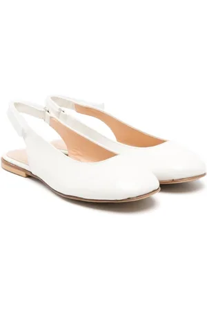 ANDREA MONTELPARE Leather slingback ballerinas