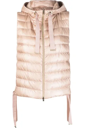 HERNO Hooded quilted gilet