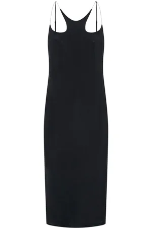 DION LEE Scoop-back midi-dress