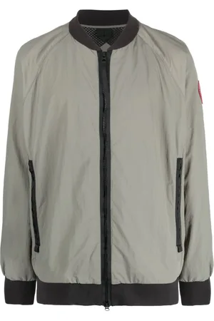 Canada Goose Logo-patch bomber jacket