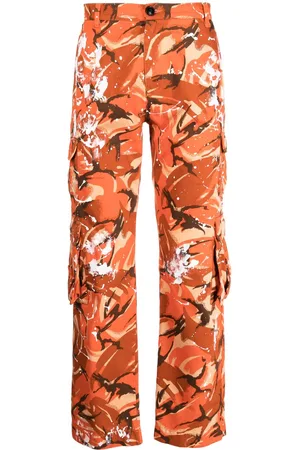 MARTINE ROSE Camouflage-print cargo pants
