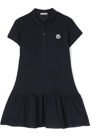 Moncler Chest logo-patch polo dress