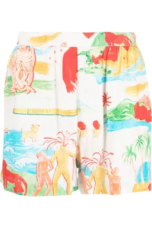 Endless Joy Far Away Places printed shorts