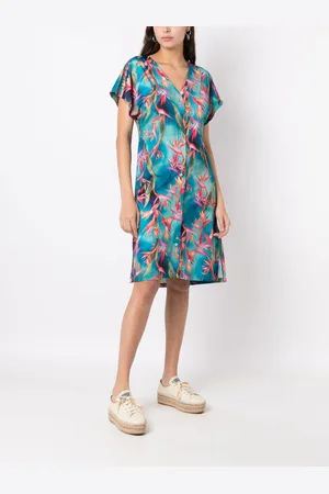 Lygia & Nanny Artemis v-neck dress
