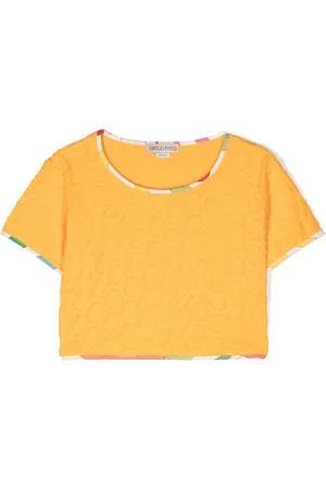 PUCCI Junior Monogram-print cotton T-Shirt