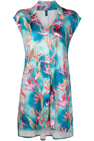 Lygia & Nanny Jamile-printed v-neck dress