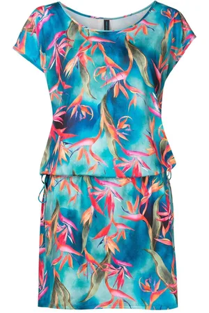 Lygia & Nanny Shiva-print minidress