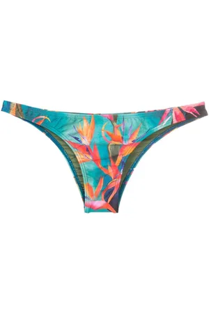 Lygia & Nanny Poipu-printed bikini bottoms