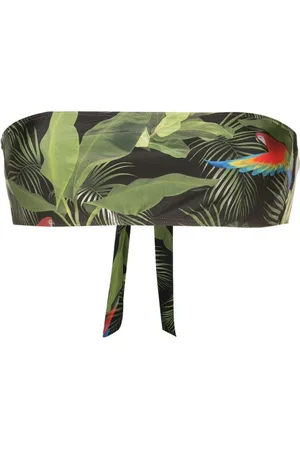 Lygia & Nanny Bajja botanical-print bikini top