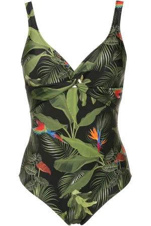 Lygia & Nanny Maillot Adriana botanical-print one-piece