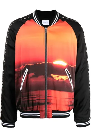 BLUE SKY INN Graphic-print bomber jacket