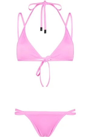 The Attico Strap-detailed bikini set