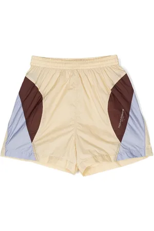 JNBY by JNBY Logo-print colour-block trousers