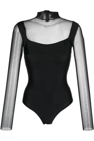 Atu Body Couture Semi-sheer bodysuit