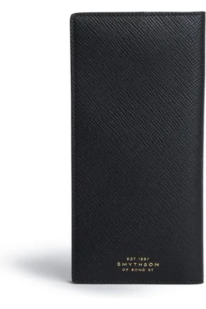 SMYTHSON Panama slim bi-fold leather wallet