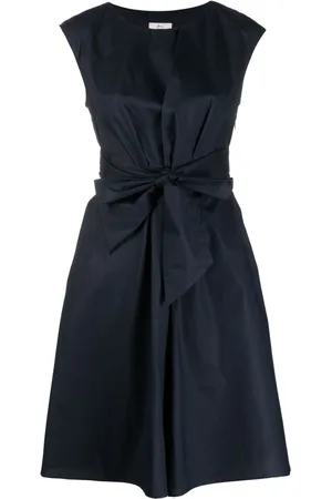 Woolrich Tie-waist midi dress